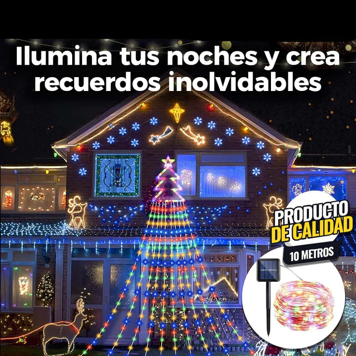 luces led navideñas de 10metros