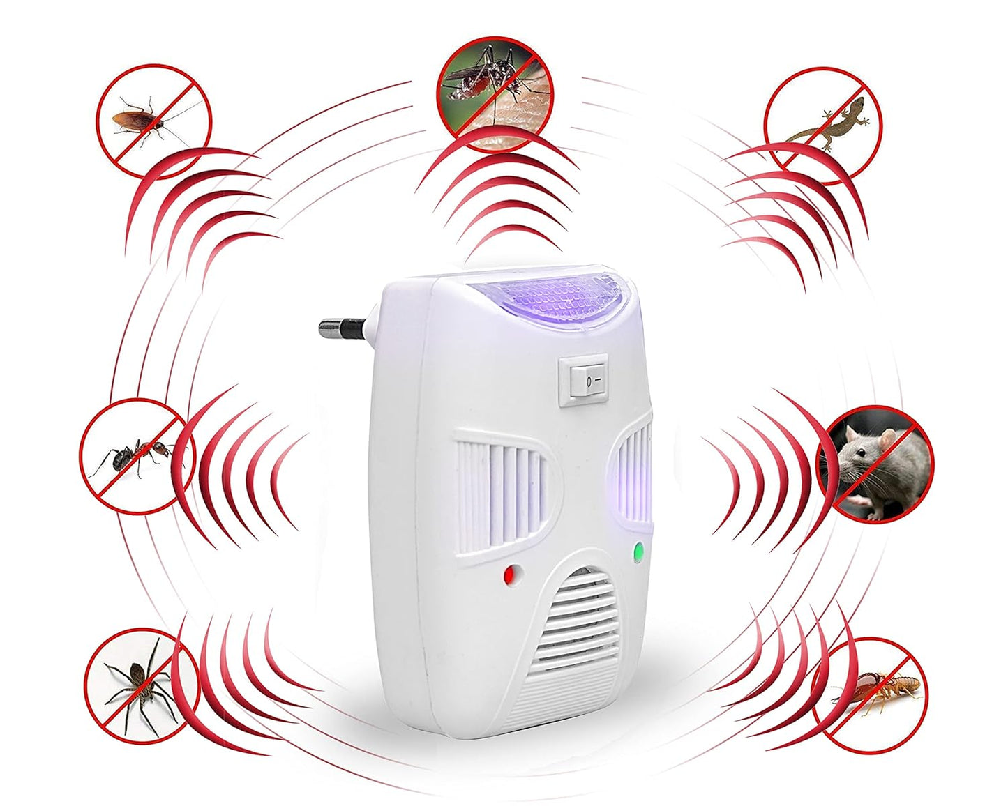 Pest Repeller- Repelente Ultrasónico de Plagas🚫🐁 🔥OFERTA 2 UNIDADES🔥