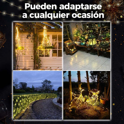 luces led navideñas de 10metros